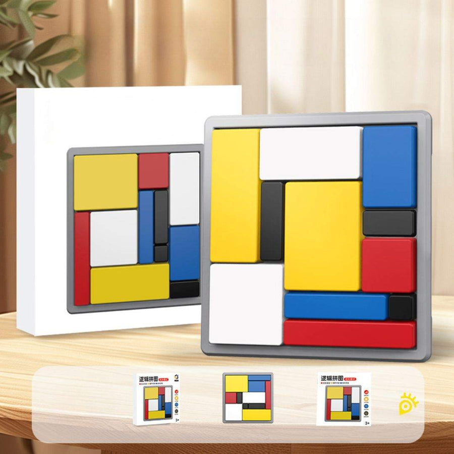 Children's Educational Logic Puzzle Block Toy