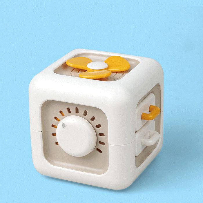 Six-Sided Magic Cube Toy for Early Education