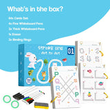 TraceMaster Toddler Writing Reusable Cards