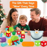 ClickBlox Soft Magnetic STEM Building Blocks