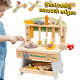 Daddy's Buddy STEM Wooden Workbench