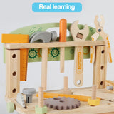 Daddy's Buddy STEM Wooden Workbench