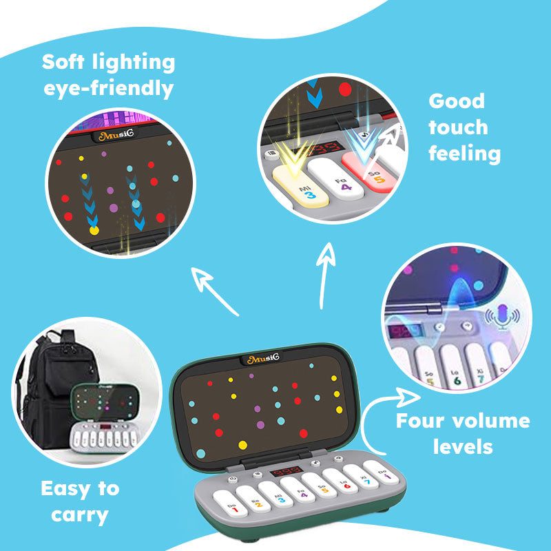 MusiQ Rhythm Master 7-in-1 Piano Game