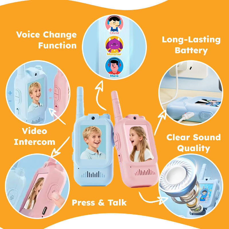 Face-to-Face Video Walkie Talkie Set