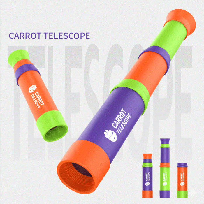 8x Monocular Telescope Educational Science Toy