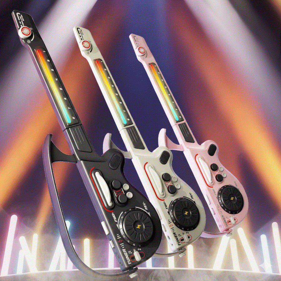 Multifunctional Bluetooth DJ Guitar for Kids