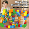 Magnetic Gravity-Defying Electric Track Car Toy