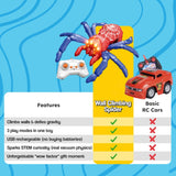 2-in-1 Climbing and Crawling RC Spider