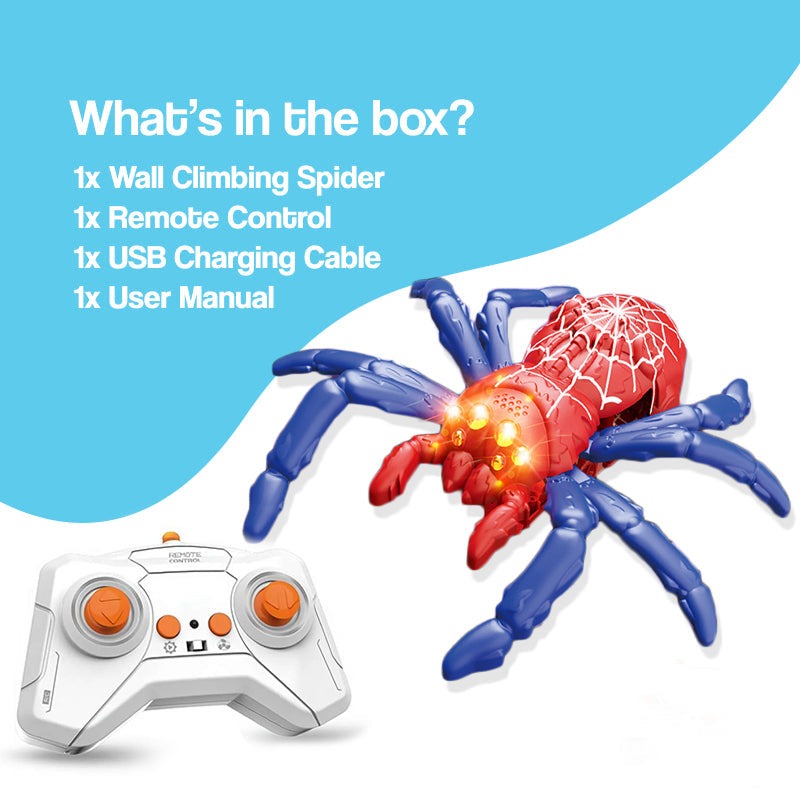 2-in-1 Climbing and Crawling RC Spider