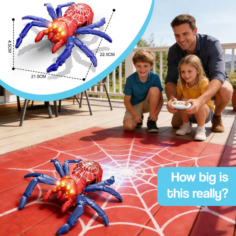 2-in-1 Climbing and Crawling RC Spider