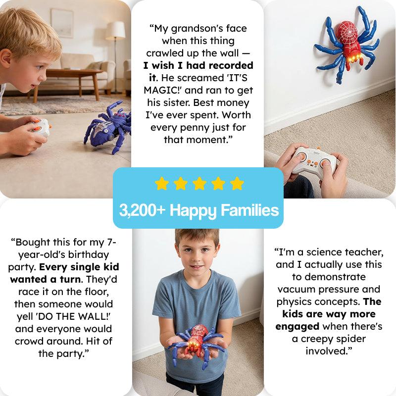2-in-1 Climbing and Crawling RC Spider
