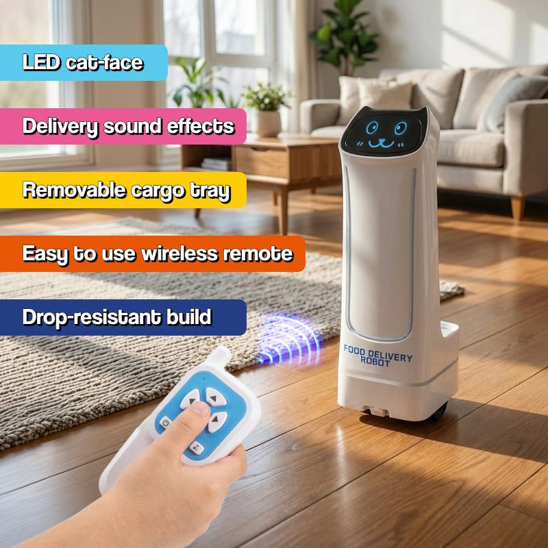 SnackBot the Delivery Robo-Kitty