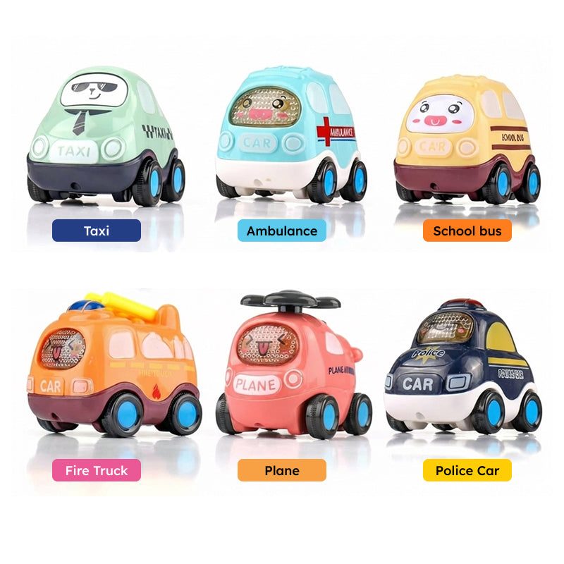 Little City Push & Go Car Set