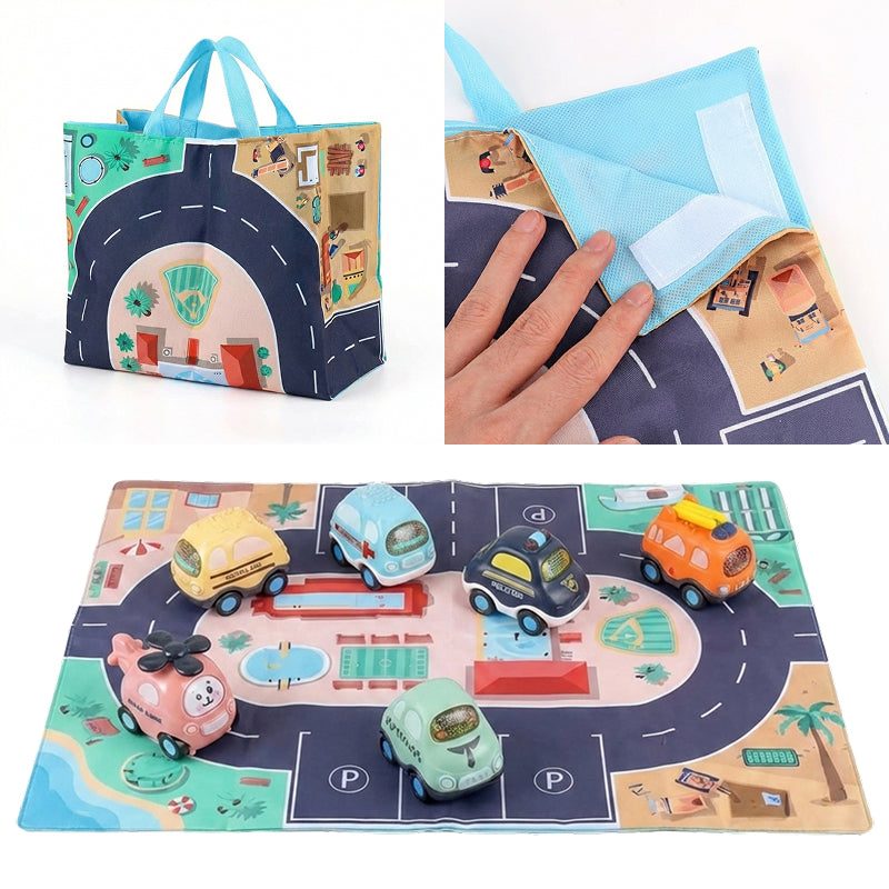 Little City Push & Go Car Set