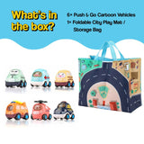 Little City Push & Go Car Set