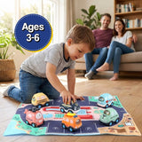 Little City Push & Go Car Set