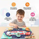 Little City Push & Go Car Set