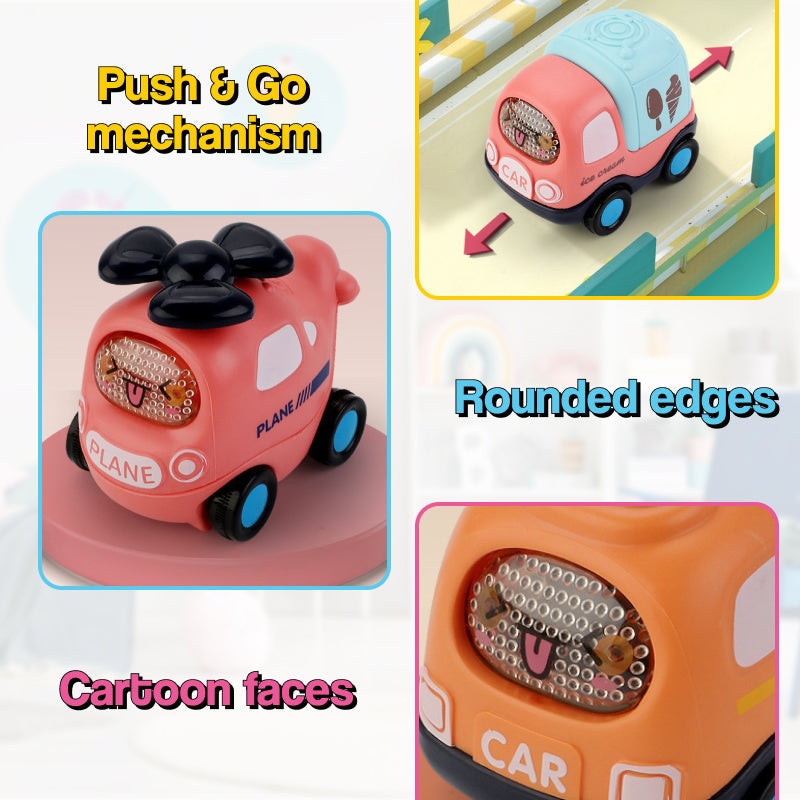 Little City Push & Go Car Set