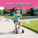 2-in-1 Sit & Scoot Folding Scooter