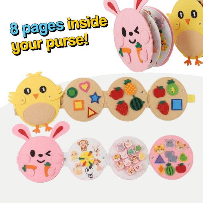 Montessori Felt Activity Book
