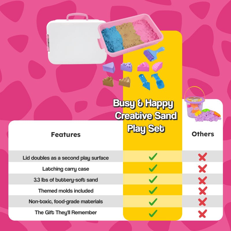 Busy & Happy Magic Sand Play Set