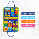 Soft Quiet Book with 20+ Activities for Toddlers