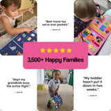 Soft Quiet Book with 20+ Activities for Toddlers
