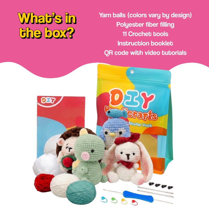 Kids Craft Crochet Kit
