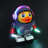 Electric Dancing Duck Toy with Music and Lights for Kids