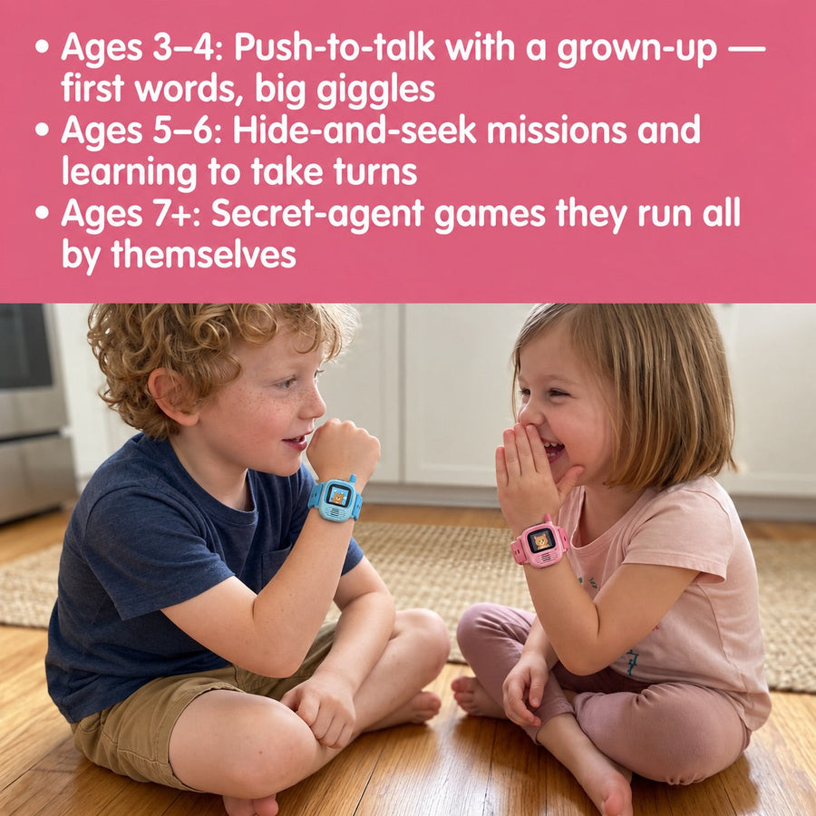 Kids Walkie-Talkie Watch Set