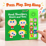 Press & Play Nursery Rhyme Sound Book – Montessori-inspired toy