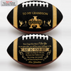 To My Grandson | Personalized Football