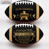 Personalized football preview - To My Grandson
