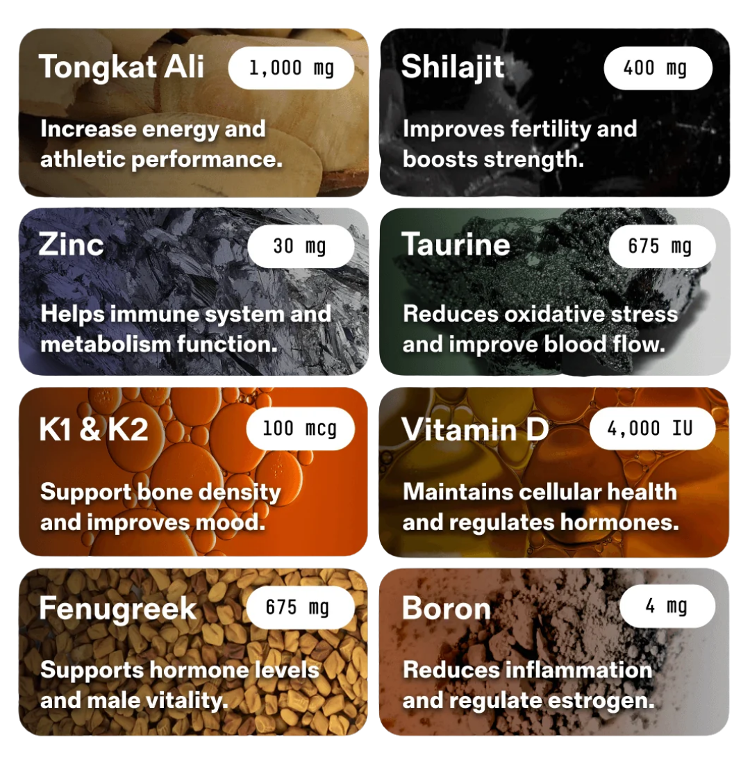 8 ingredients in 1 powerful formula