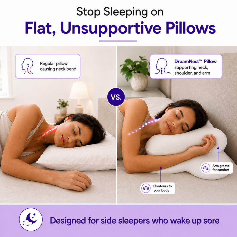 6-Zone Support Mellow Pillow