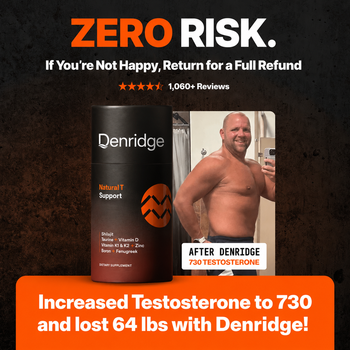 Denridge - Natural Testosterone Support