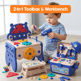 Kids' Tool Set & Workbench Electric Drill Tools & Building Pieces