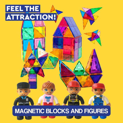 Magnetic Blocks + Figures