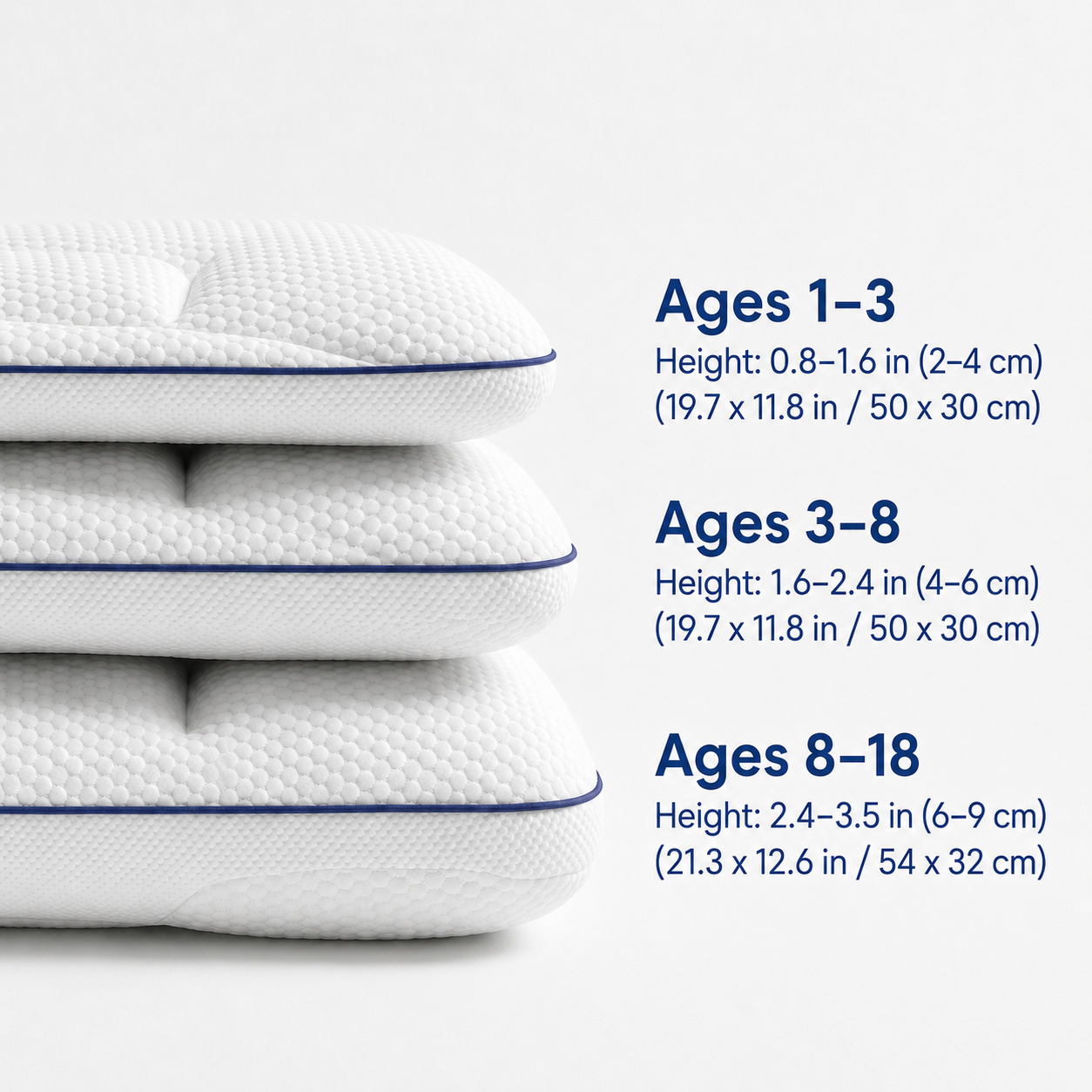 Ergonomic Kids Pillow