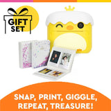 Pets Instant Print Kiddies Camera with dual lens and instant photo printing for kids