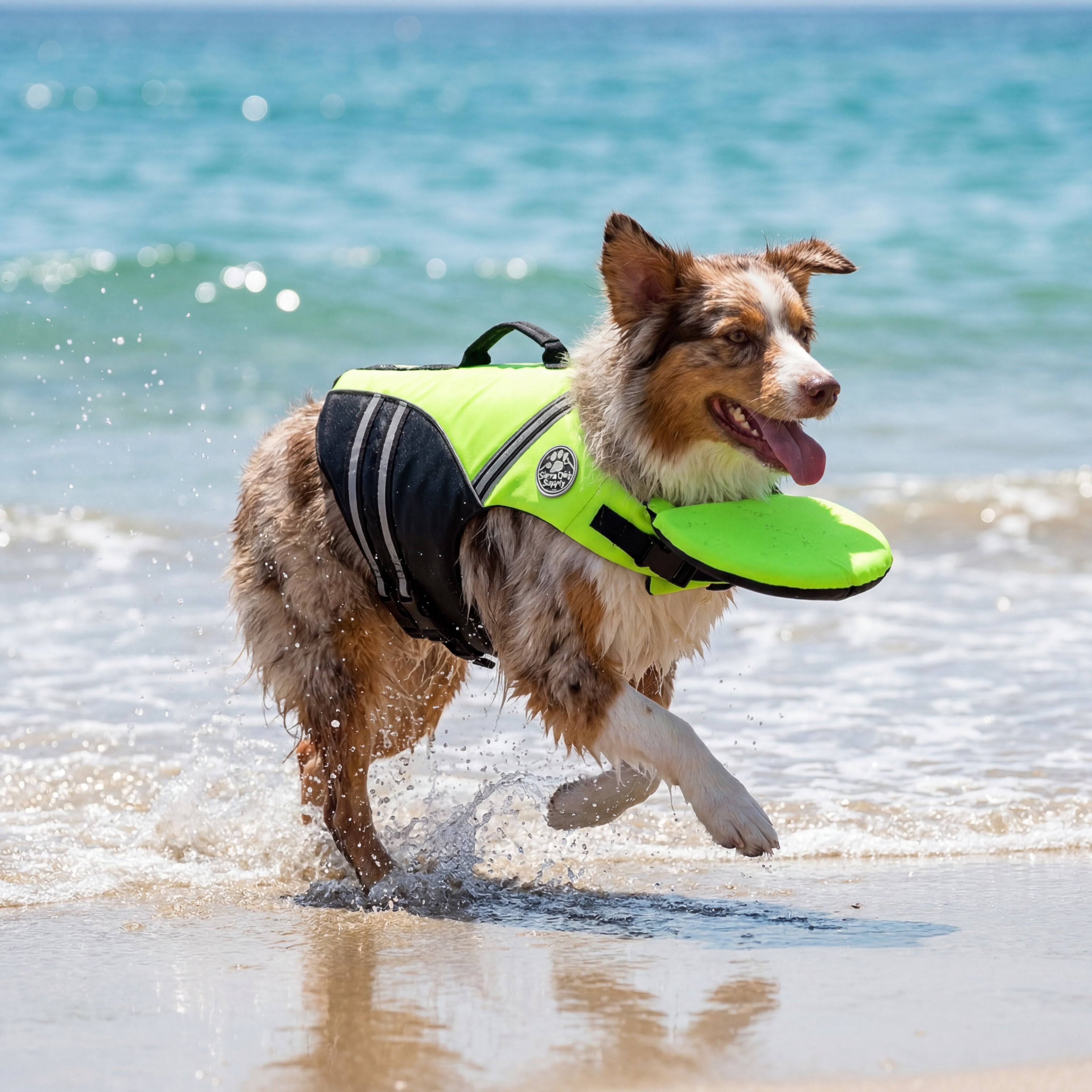 HeadUp - dog life jacket with chinlift® head rest