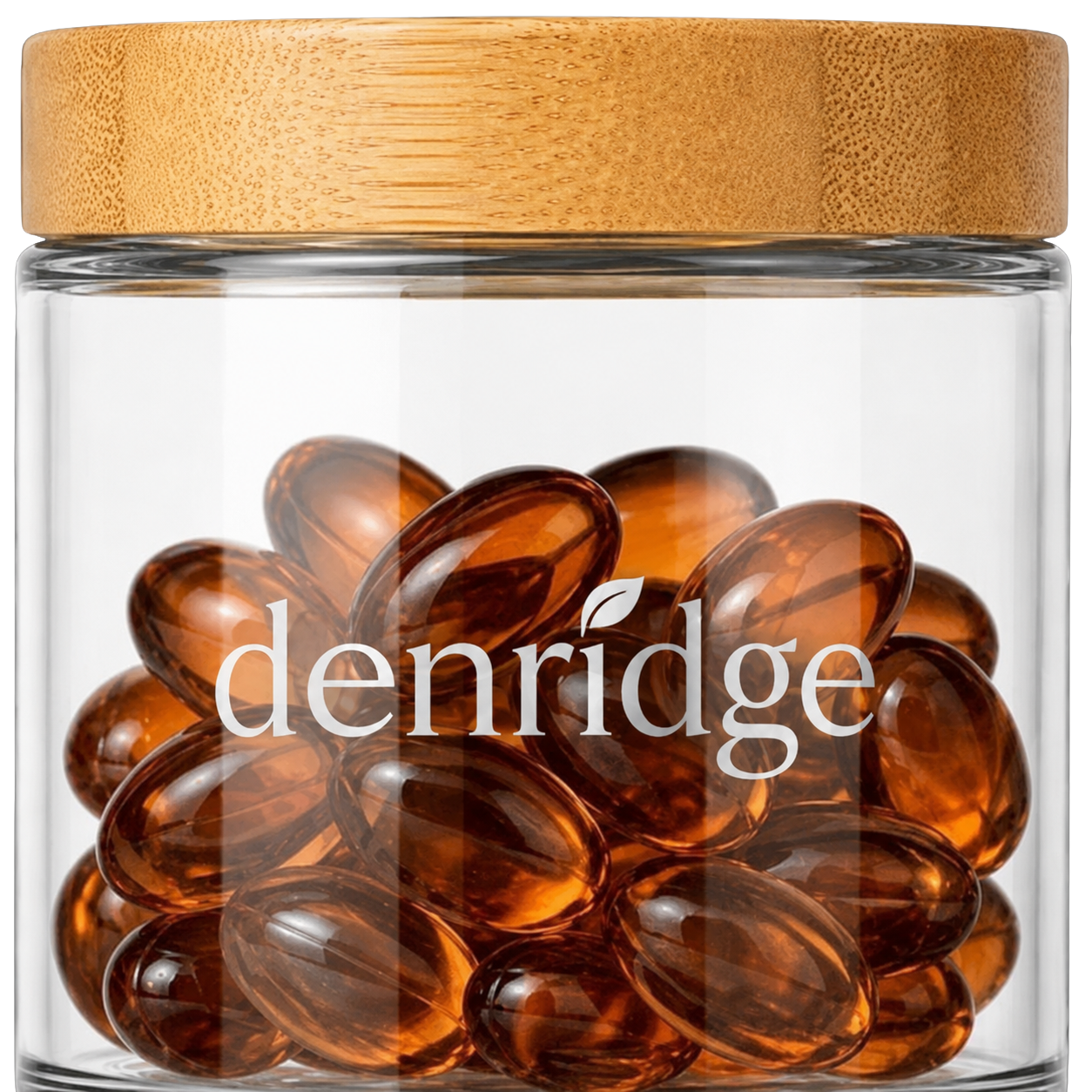 Bamboo Lid Glass Jar