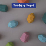 Wooden Stones Stacking Toy