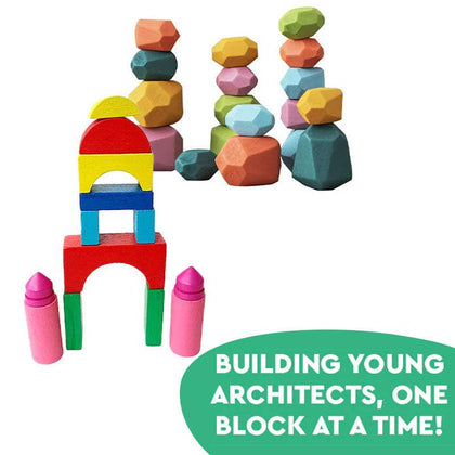 Wooden Stones & Blocks