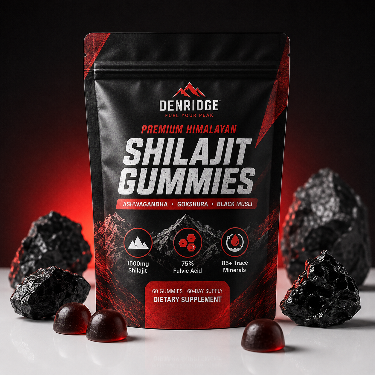 Premium Wellness nest Himalayan Shilajit Gummies (New Packaging)