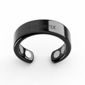 Hematix black magnetic ring with four magnets