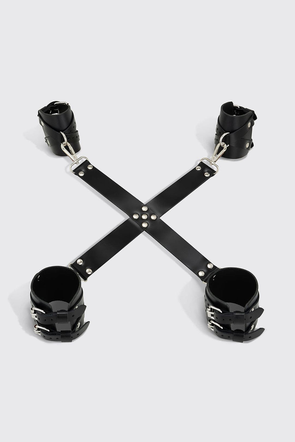 Set of Leather Cuffs (Hands+Legs)