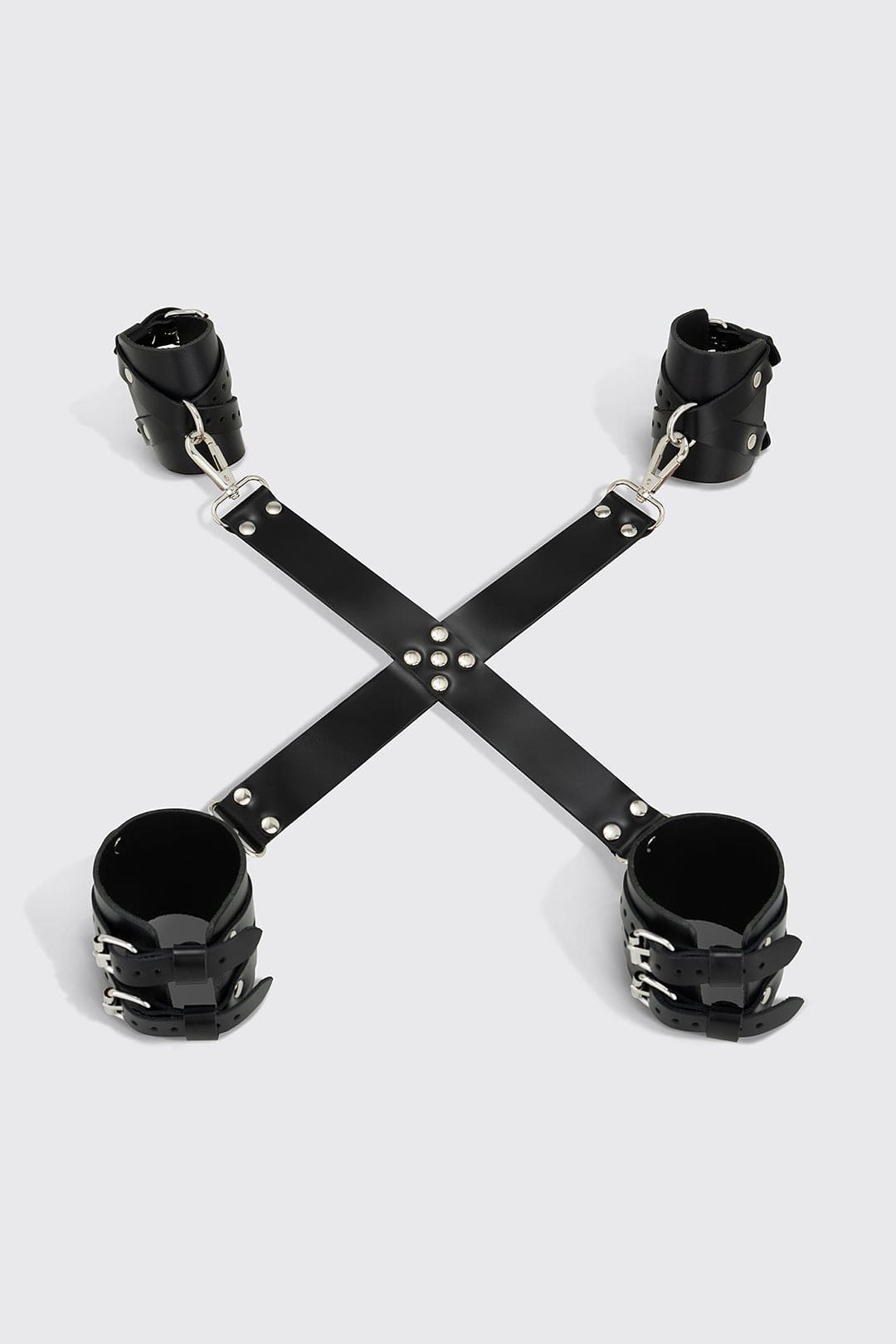 Set of Leather Cuffs (Hands+Legs)