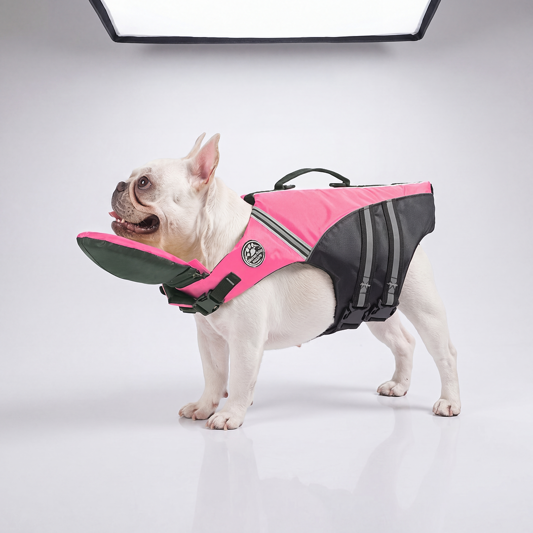 HeadUp - dog life jacket with chinlift® head rest