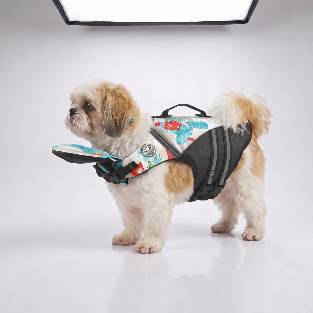HeadUp - dog life jacket with chinlift® head rest
